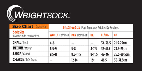Shoe Size To Sock Size Chart