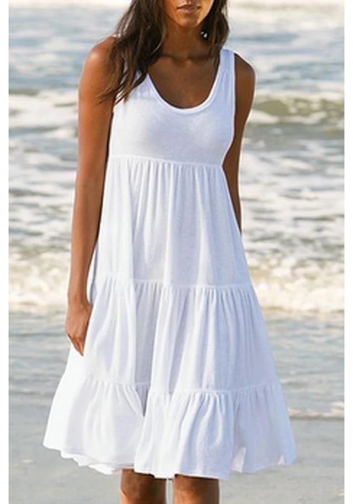 beach midi dress