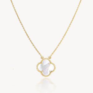 Lucky Clover Necklace – Queen's Luxe Jewels & Co