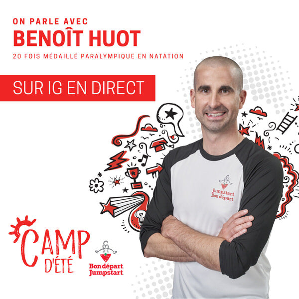 Let's chat with Benoit Huot at 1pm ET on Instagram Live.