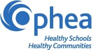 Logo: Ophea. Tagline: Healthy Schools, Healthy Communities.