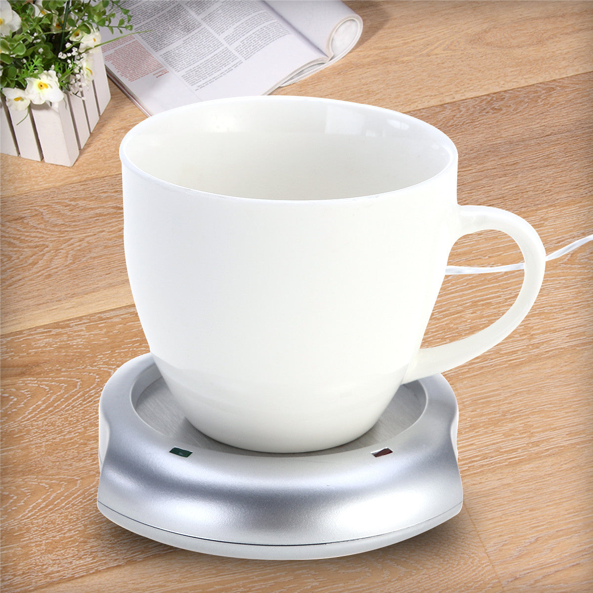 Desktop Usb Mug Warmer Electric Tea Coffee Cup Warmer Heater Plate