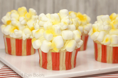 Popcorn Cupcake Recipe