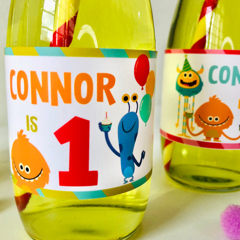 Super Simple Monsters Bottle Wrappers