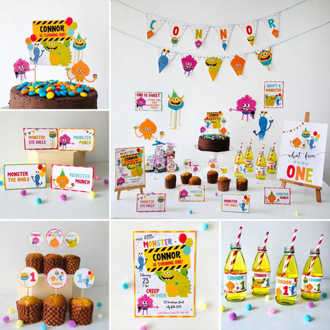 Super Simple Monsters Party Printable Kit