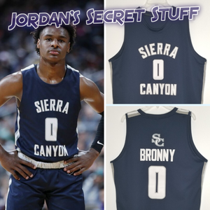 Bronny James High School Jersey Sierra Canyon Basketball ...