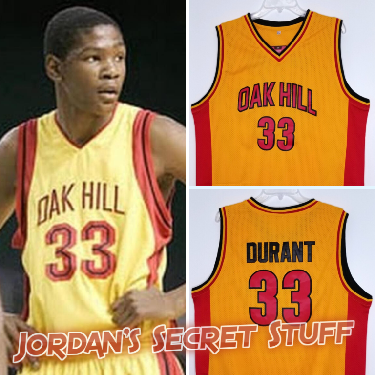 kevin durant high school jersey