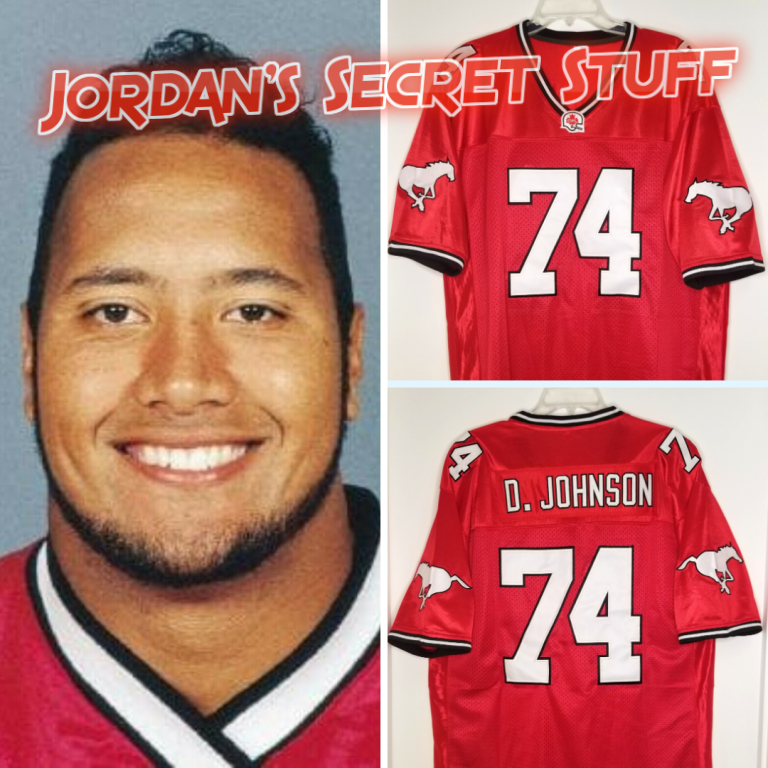 dwayne johnson football jersey