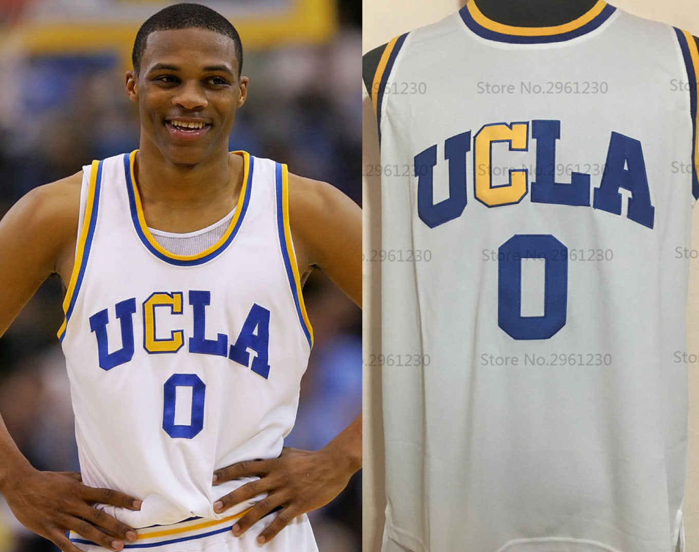 custom ucla basketball jersey