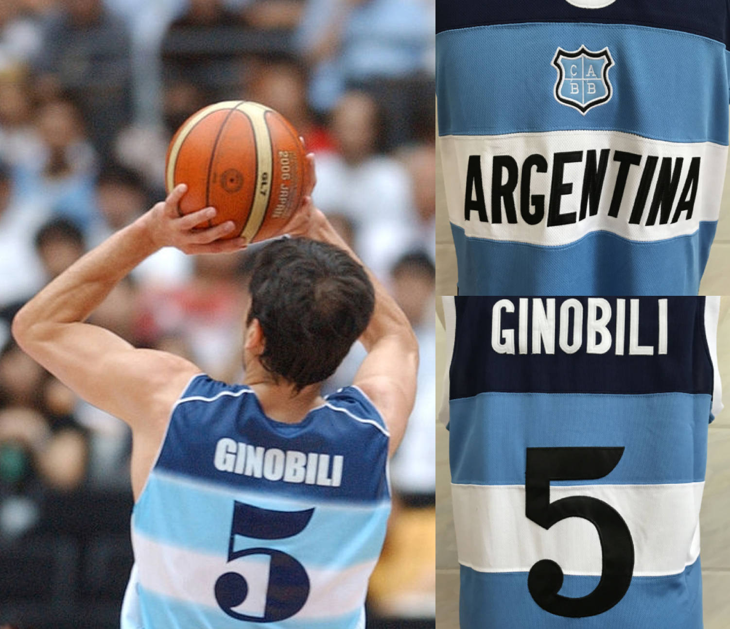 manu ginobili throwback jersey