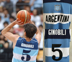 ginobili argentina jersey