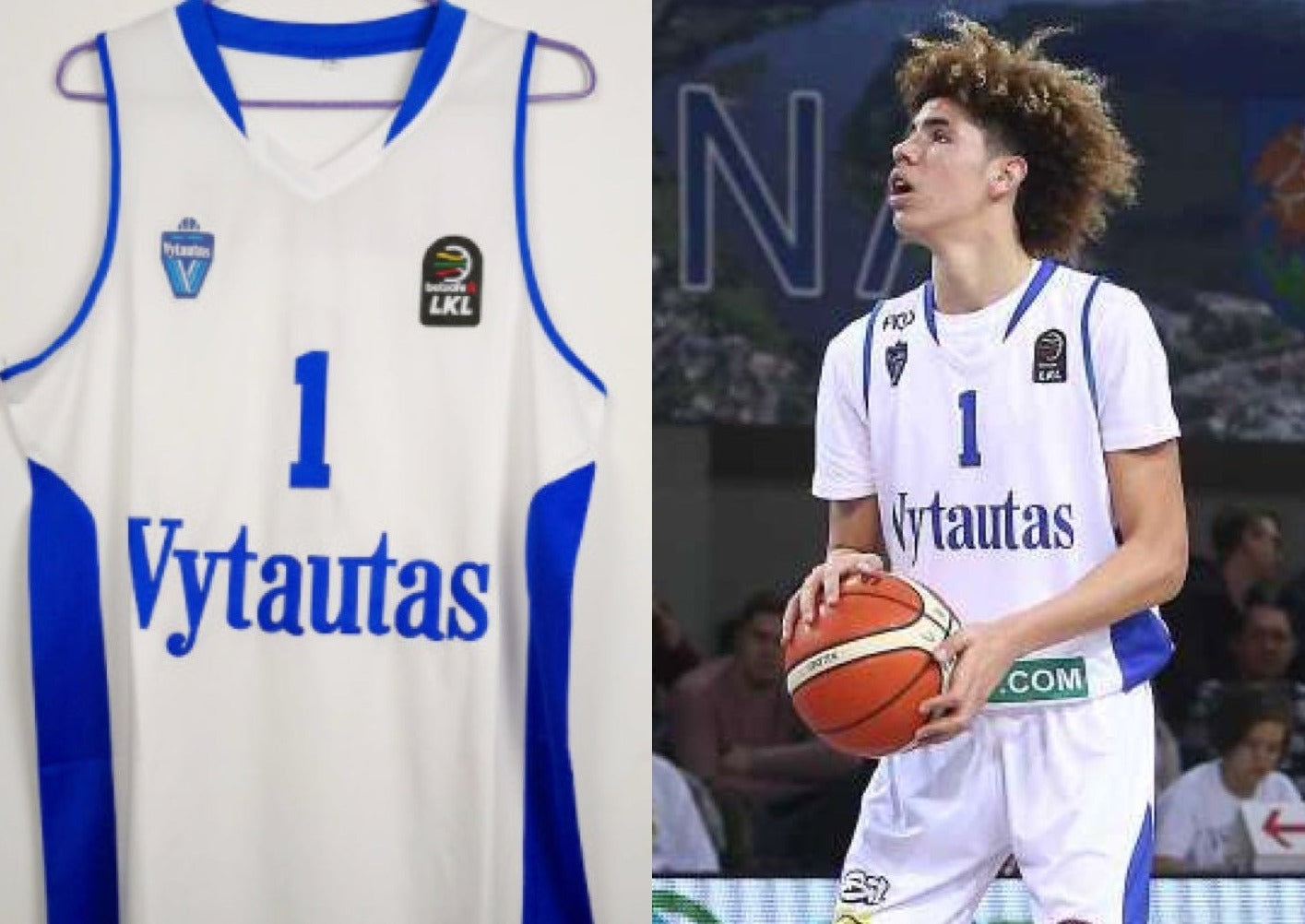 Lithuania Vytautas Basketball Jersey 