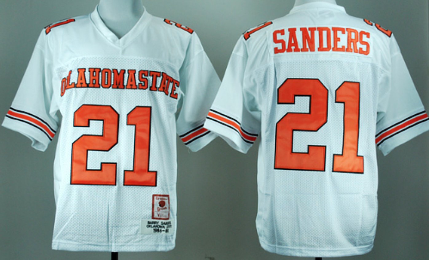 barry sanders jersey throwback