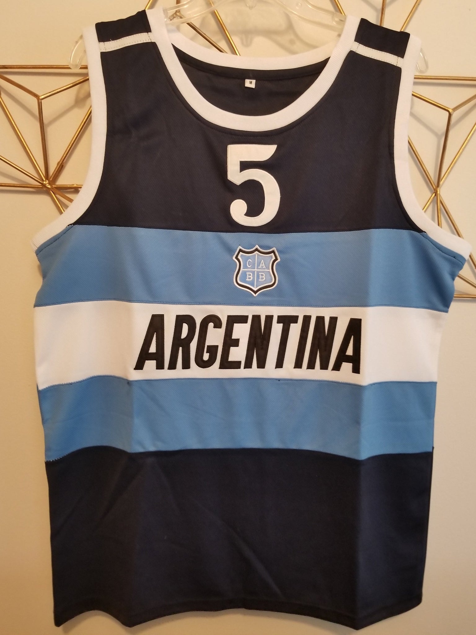 manu ginobili argentina basketball jersey