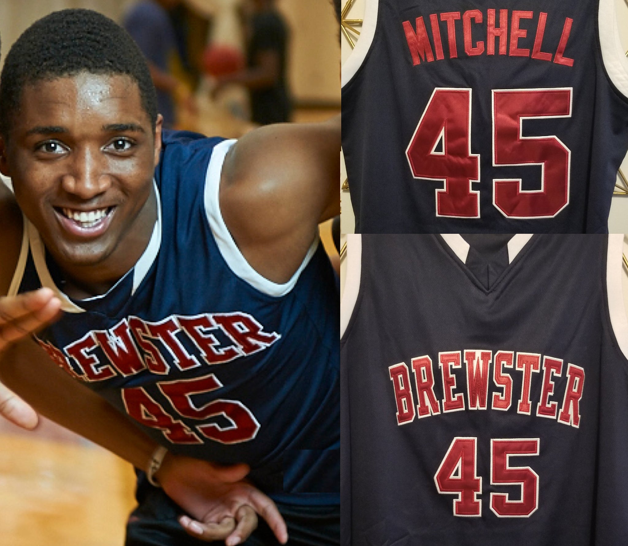 donovan mitchell retro jersey