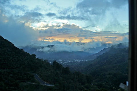 beautiful panoramic picture of the Dota Valley in Costa Rica