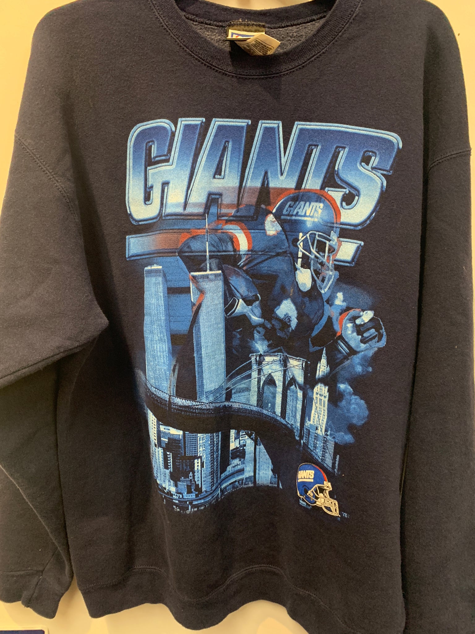 ny giants grey hoodie