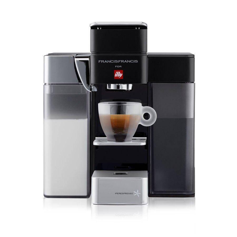 Macchina da caffè a capsule Touch iperespresso illy, Pure Black Spe