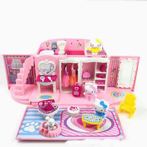 pink kitty house of toys