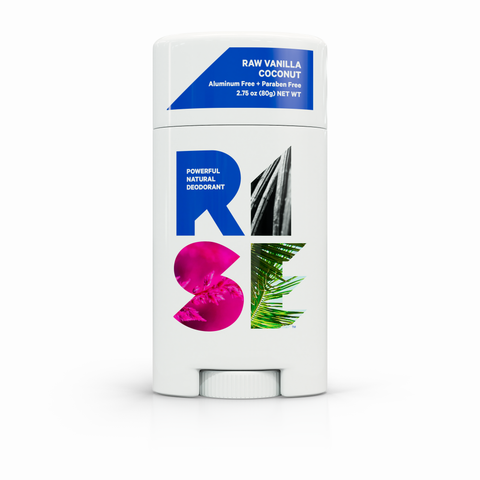 Powerful, natural deodorant - Raw Vanilla Coconut-RISE DEODORANT