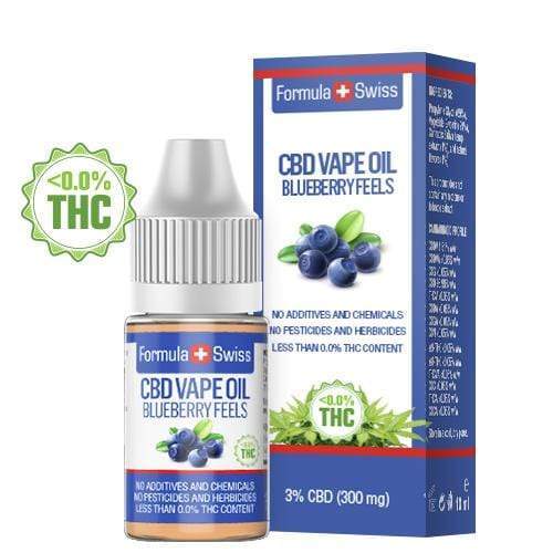 Billede af CBD Vape Oil Blueberry Feels - 5% (500 mg)