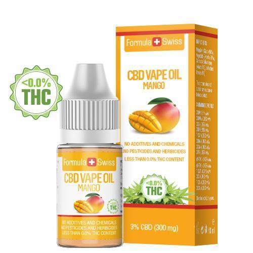 Billede af CBD Vape Oil Mango - 3% (300 mg)