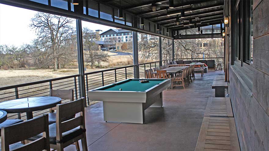 Deloitte Outdoor Pool Table