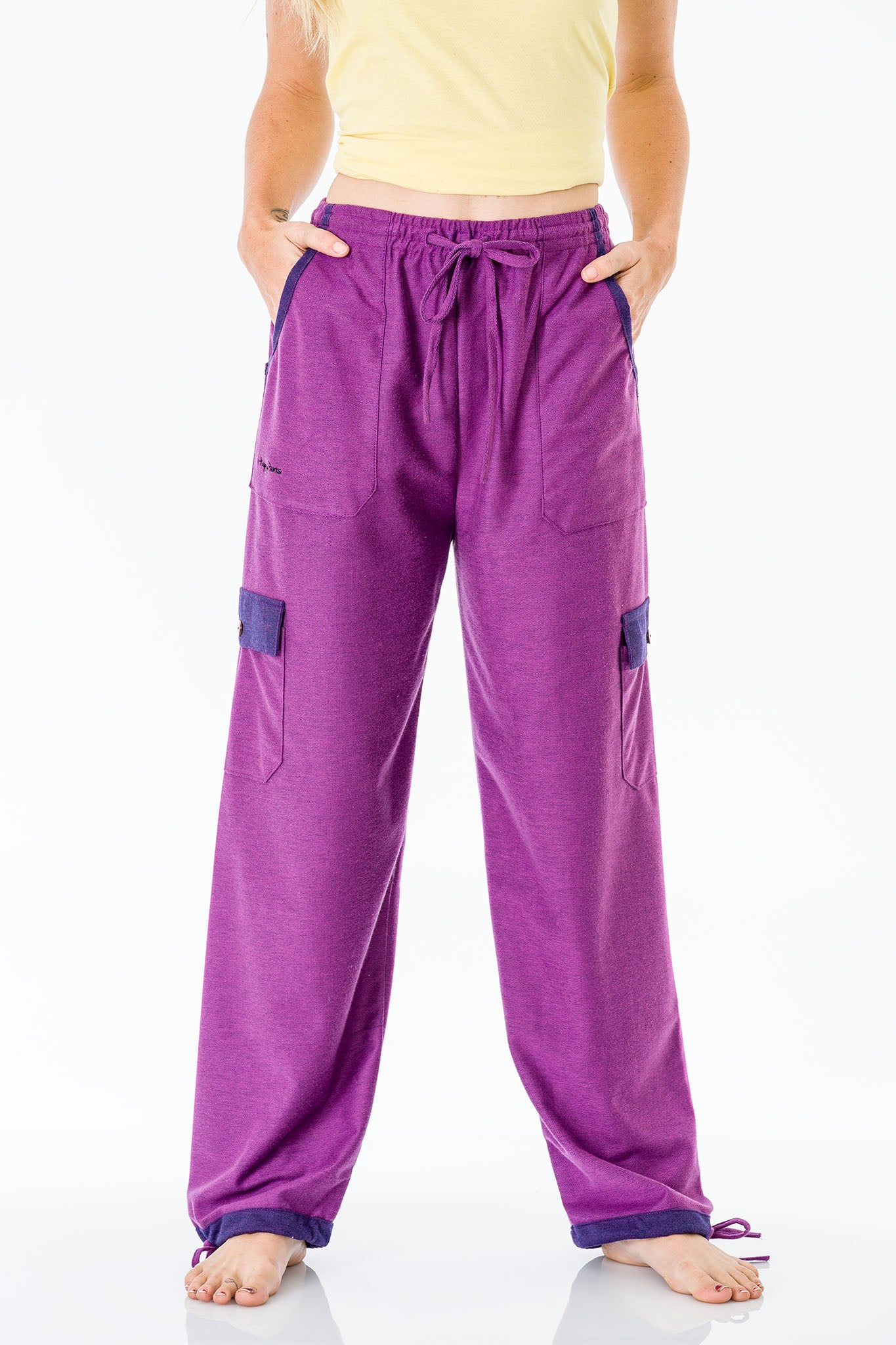 Amethyst Purple Pants - Happy Pants