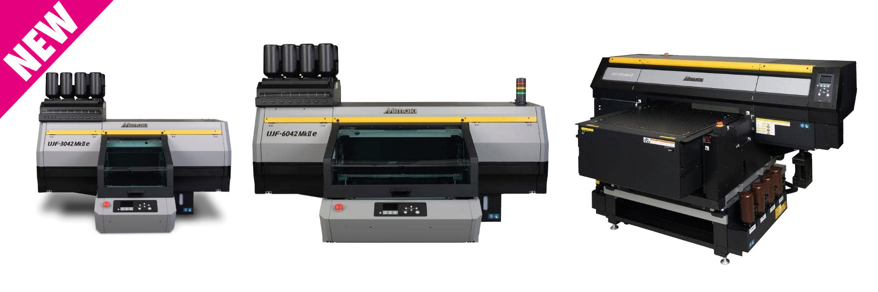 Mimaki release new UV LED Flatbed direct to object printers: UJF-MkII e Series and the UJF-7151plus II.