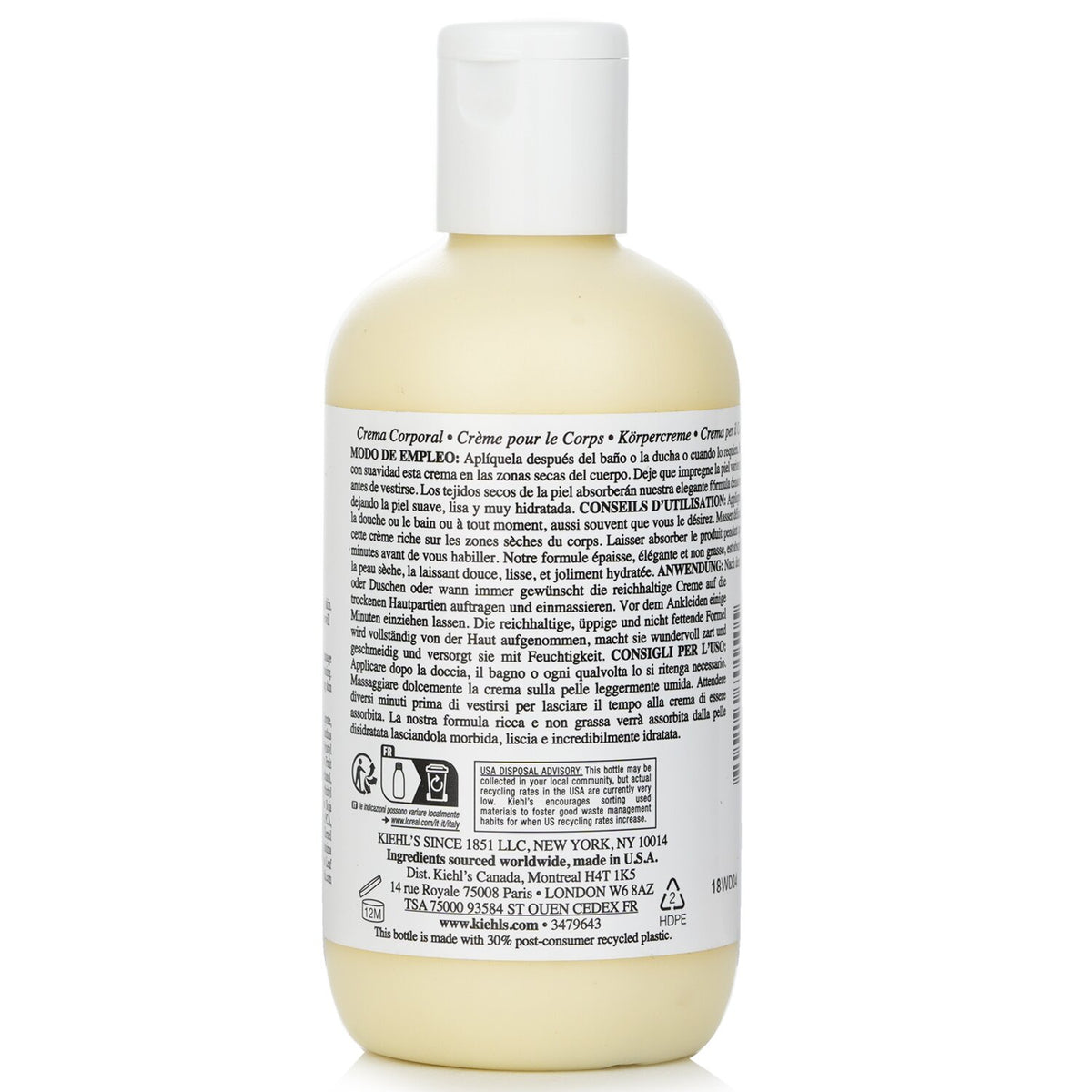 Creme De Corps Body Moisturizer