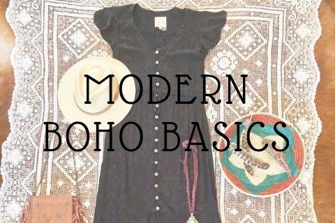 modern boho dress