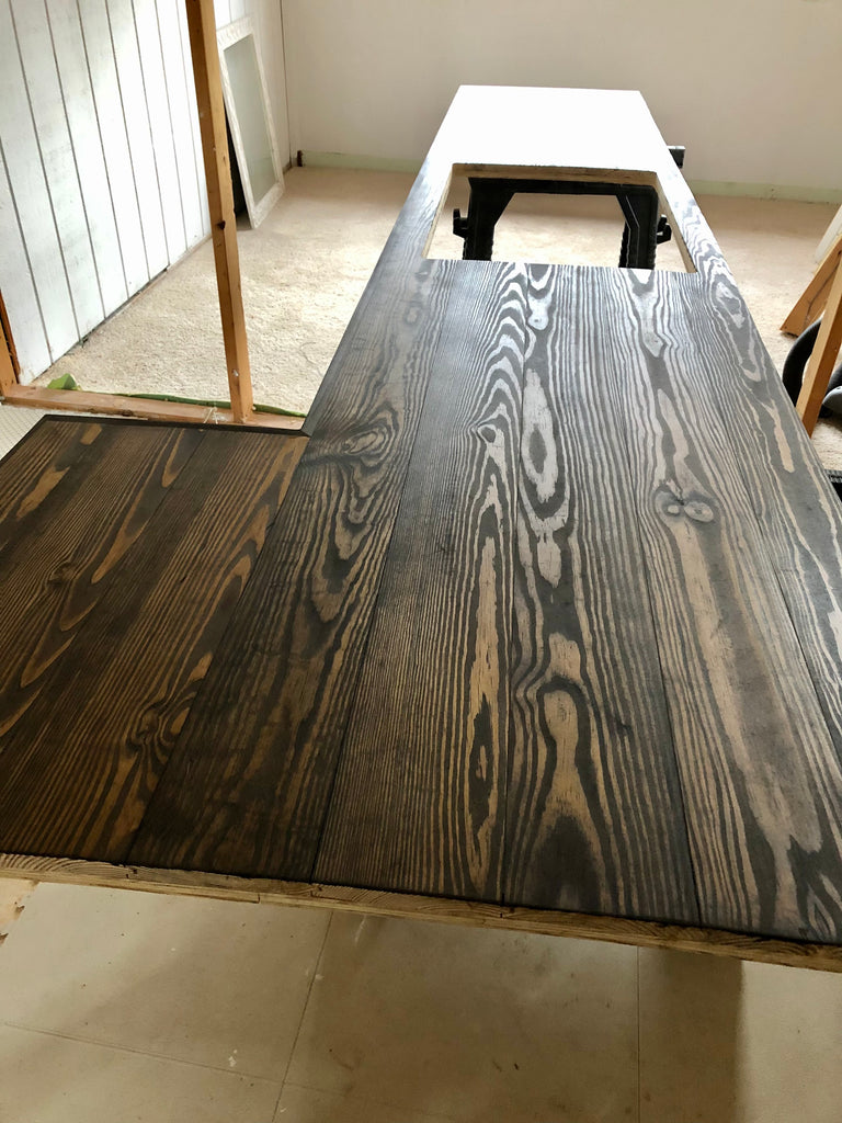wooden countertops