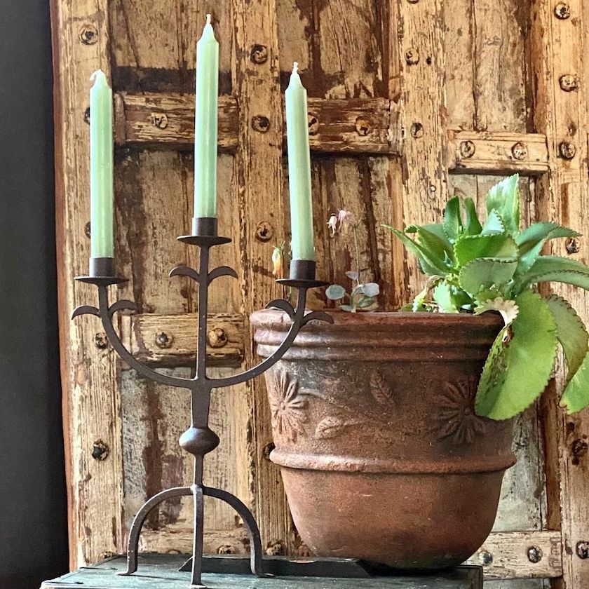 Rustic Modern Candelabra