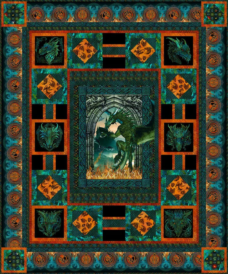 Emerald Reign Quilt Kit