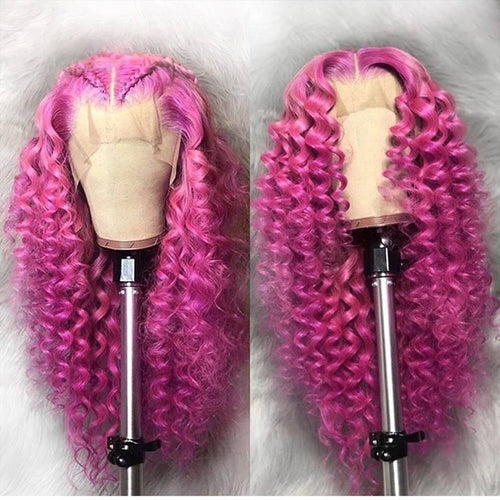 Pink Human Hair Wigs Tippasbeautyworld Com