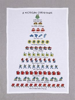 xmas tea towels