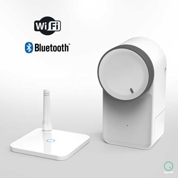 Keymitt with Bluetooth and wi-fi icons