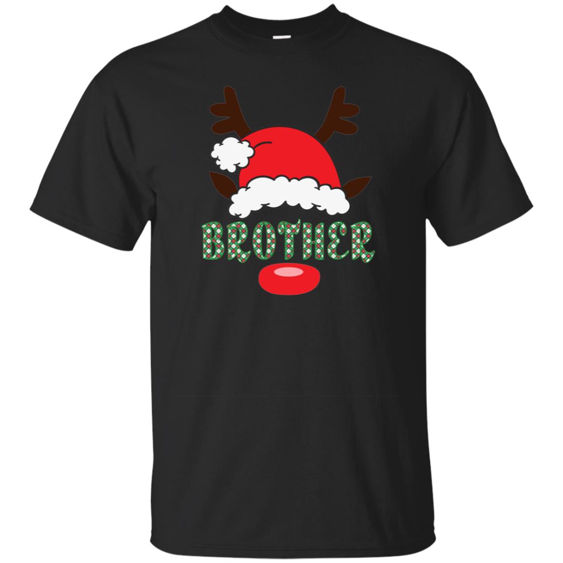 Matching Family Santa Hat With Reindeer Antlers Brother Ls Shirts