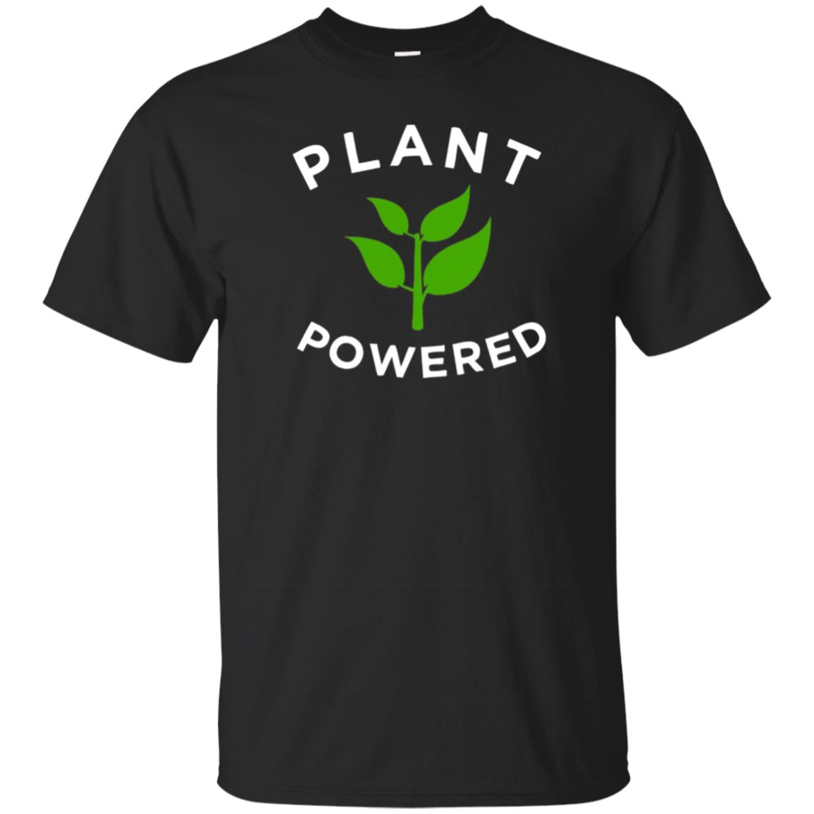 Plant Powered T-shirt, Healthy Vegan Lifestyle Tee