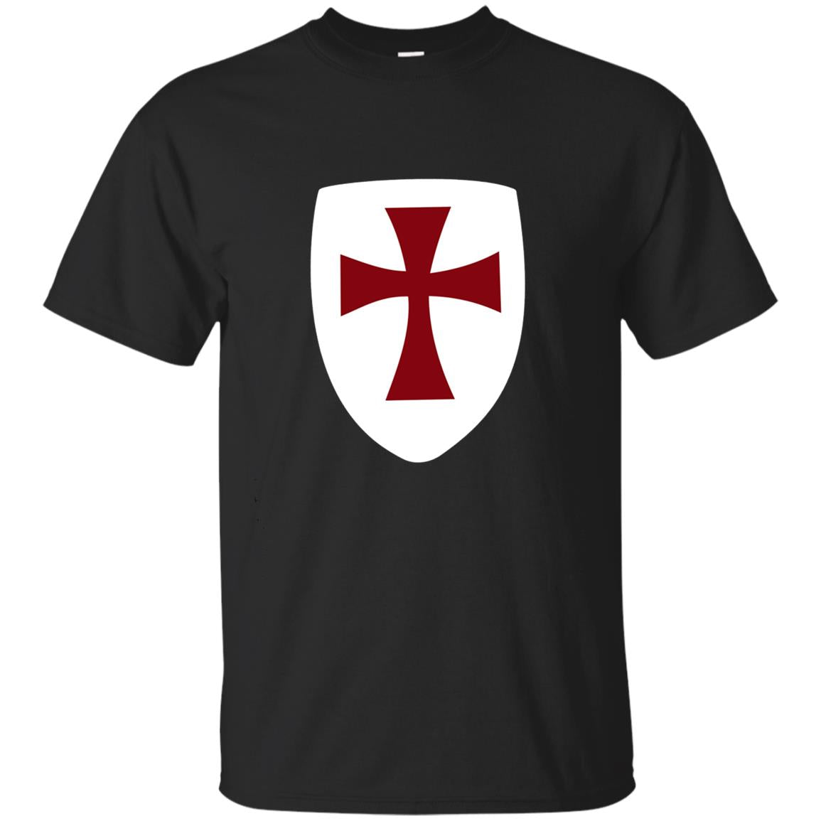 Crusader Cross Knight Templar Shield Halloween Costume Shirts