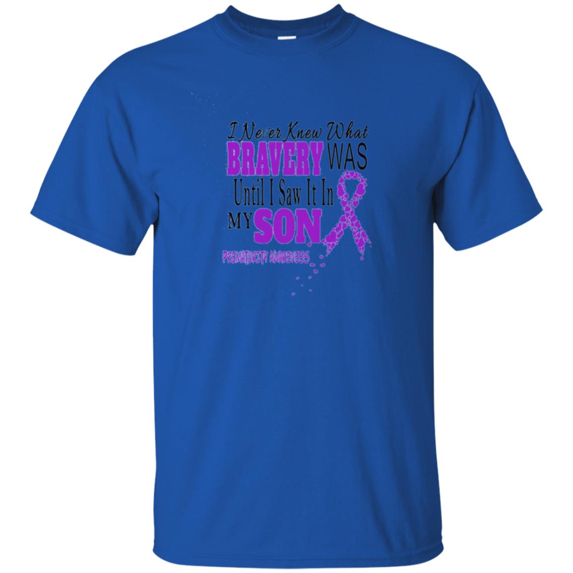 Premature Birth Shirt Awareness Brave Son Tee Mom & Dad