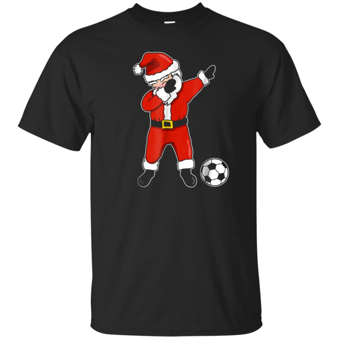 Santa Dabbing Soccer T-shirt