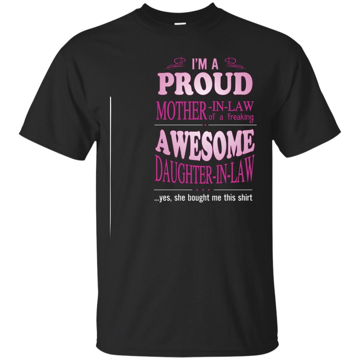 Proud Mother In Law Of Awesome Daughter In Law T-shirt