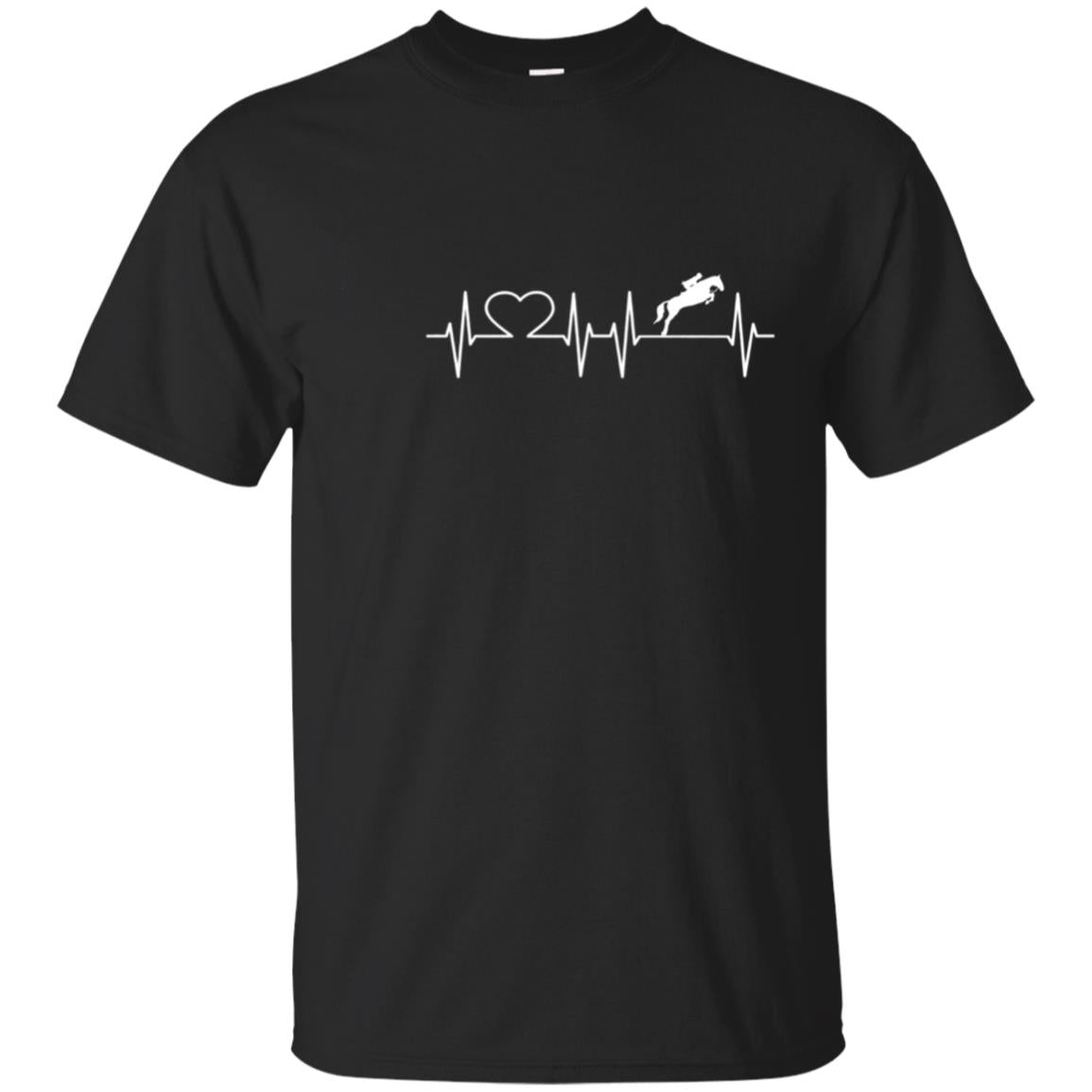 Heartbeat Horse Riding Shirt Show Jumping T-shirt