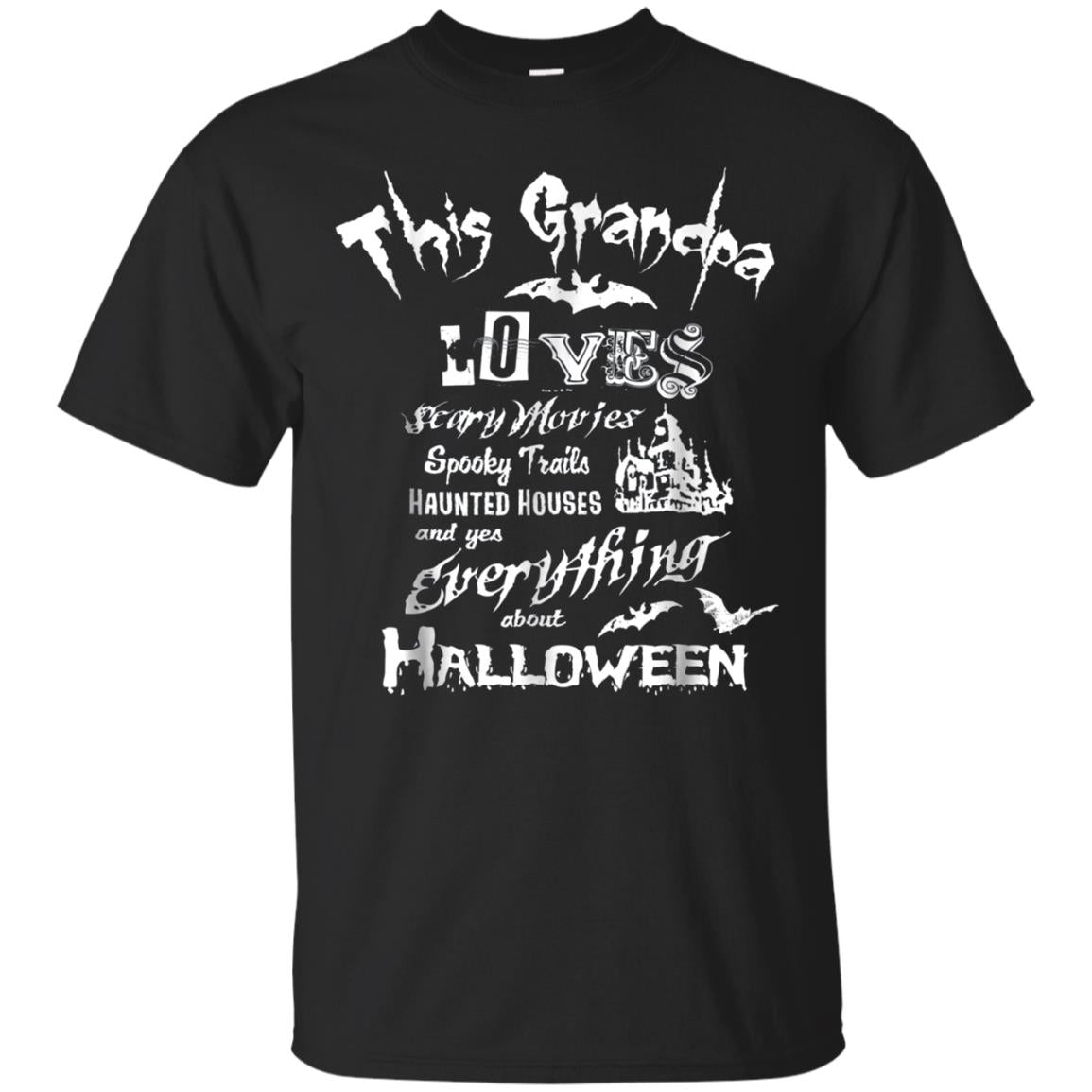 This Grandpa Loves Halloween Shirt