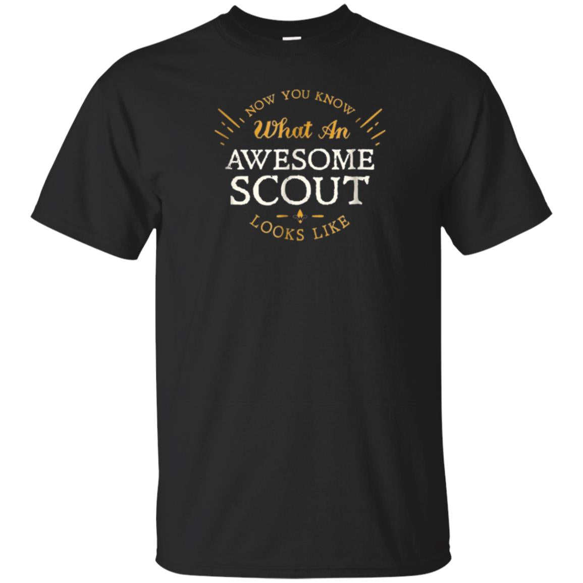 Funny Awesome Scout T-shirt Scout Leader Girls Gift Tee