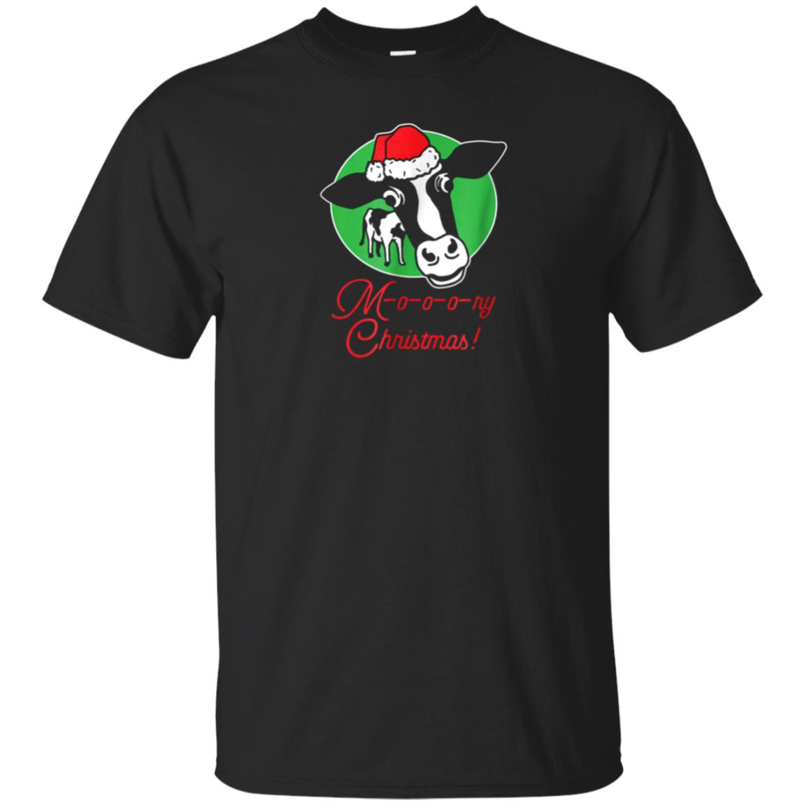 Cow Christmas M O O O Ry Christmas, Very Funny Moo T Shirt