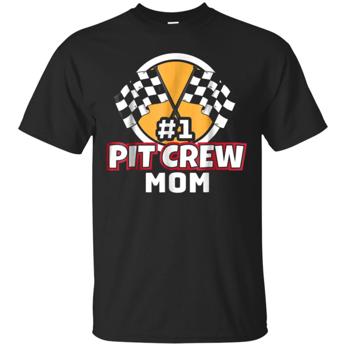 Pit Crew Mom Hosting Car Race Party T Shirt