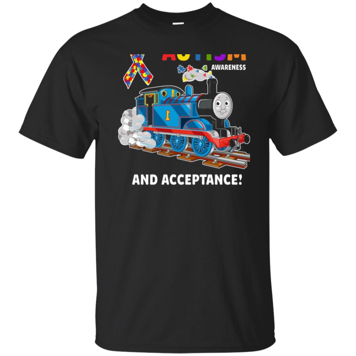  Chugging Along For Autism Awareness And Acceptance T Shirts -- Gift