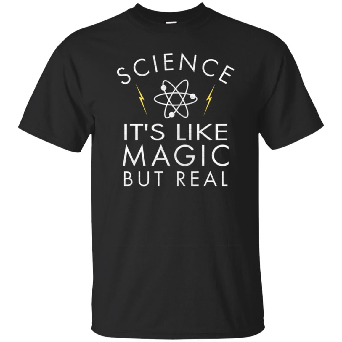 Science Its Like Magic But Real Christmas Physics T-shirt